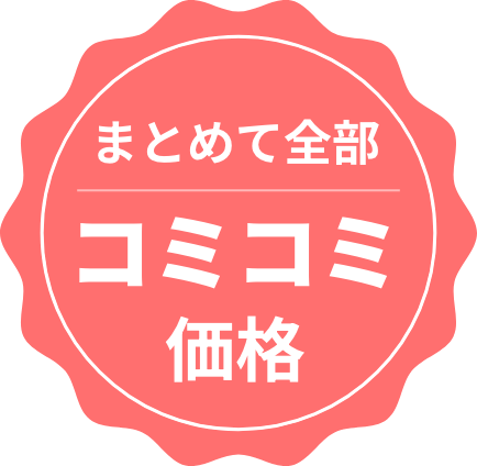 まとめて全部 コミコミ価格